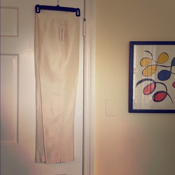 MAGGY LONDON Silk Slacks NWT - Picture 2 of 6